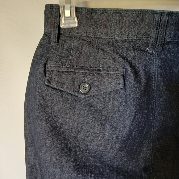 Lee Sinfully Soft Womens Jeans Size M-12 Color Blue Dark Wash - Picture 8 of 13